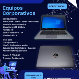 Portátil Intel cori 7 63000